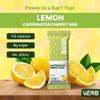Verb Caffeinated Energy Bars Lemon (26g, Pack of 16) 110-Calorie Delicious Low Sugar Energy Bar - Vegan Gluten Free On-the Go Snack with 80mg Green Tea Caffeine, Only Real-Food Ingredients view 3