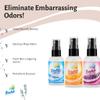 Flushie Pre-Toilet Spray Assorted Mix &16oz Unscented Refill Bundle view 3