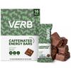 Verb Caffeinated Energy Bars Chocolate Sea Salt (26g, Pack of 16) 110-Calorie Delicious Low Sugar Energy Bar - Vegan Gluten Free On-the Go Snack with 80mg Green Tea Caffeine Only Real-Food Ingredients view 1