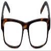 M Readers 100 Rectangle Reading Glasses +3.50 Matte Tortoise Men Women Stylish Fashion Unisex Trendy Eyeglass Modern w/Case view 3