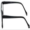M Readers 105 Rectangular Reading Glasses +7.00 Black Men Women Stylish Fashion Unisex Trendy Eyeglasses Lightweight w/Case view 3