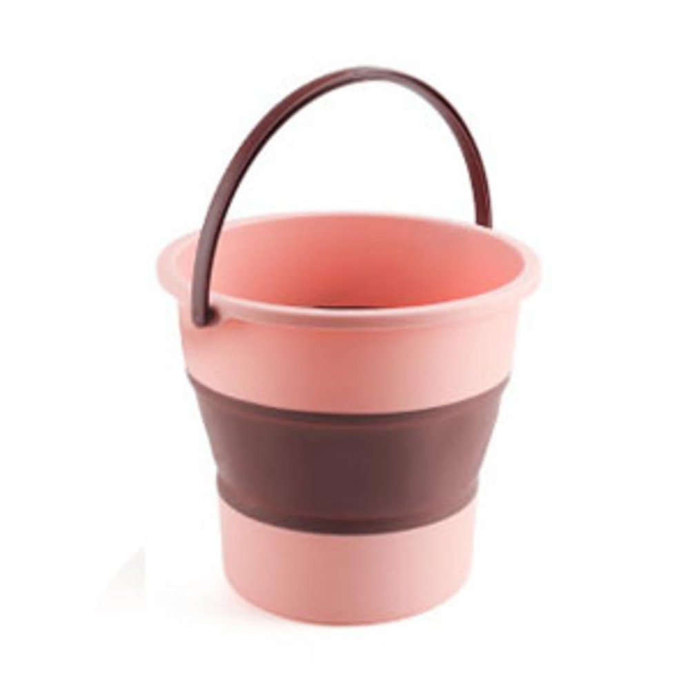 TENWEL Multi-Functional Folding Bucket, Portable Household Water Bucket, 10L Capacity - Essential for Outdoor Fishing, Travel, and Car Washing