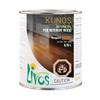 Livos Kunos 244, Natural Wood Oil, Interior Stain and Finish, High Coverage, Easy to Apply, Plant Based, Linseed Oil, Furniture & Flooring Hardwax Oil, Made in Germany (750 mL, 427 - Elm Dark Brown) view 1