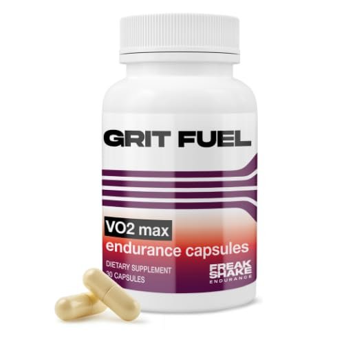 Grit Fuel Endurance Capsules - Epicatechin, Iso-Quercetin for VO Max Energy & Stamina For Men and Women - High Purity Antioxidant Flavonoids Endurance Supplement for Runners - 30 Day Supply