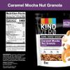 KIND Zero Added Sugar Granola, Caramel Mocha Nut, Healthy Snacks, Good Source of Fiber, Gluten Free, Low Sugar, 5g Protein, 5 Count view 2