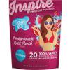Bariatric Eating Inspire Pomegranate Razz Punch 20g Whey Protein Isolate Powder with Calcium (20 Servings) view 1
