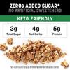 KIND Zero Added Sugar Keto Granola, Variety Pack, Apple Cinnamon Nut and Caramel Mocha Nut, Good Source of Fiber, Gluten Free, Low Sugar, 5g Protein, 2 Count view 4