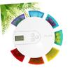 Healeved 7 Travel Pill Cases Portable Electronic Travel Medicine kit Timer Pill Box Medicine Bottle Timing Pill Organizer 7 Day Container Pill Pill Organizer Cute Dispenser Travel view 2
