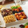 Broadway Basketeers Nuts & Dried Fruit Gift Basket Healthy Gourmet Gift Tray view 1