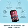 Ancient Nutrition Advanced Multi Collagen Protein Powder Hydrate, Lemon Lime, 30 Servings view 2