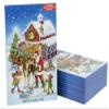 10-Pack of Ready Reindeer Chocolate Advent Calendars by Vermont Christmas Company - with Twas the Night Before Christmas view 1