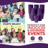 Party Solids Purple Plastic Cups - 12 oz, Pack Of 600 view 3