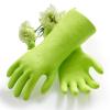 Vgo... 1 Pair Household Cleaning Gloves Infused with Rresh Rich Aromas, Lined Dishwashing Gloves,Long Sleeves Kitchen Gloves, Bathroom Cleaning, Gardening, Pet Care(Light Green,Size L,TP1117) view 1