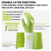 Vgo... 1 Pair Household Cleaning Gloves Infused with Rresh Rich Aromas, Lined Dishwashing Gloves,Long Sleeves Kitchen Gloves, Bathroom Cleaning, Gardening, Pet Care(Light Green,Size L,TP1117) view 2