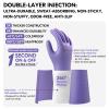 Vgo... Household Cleaning Gloves,Double-layer,Lined Dishwashing Gloves,Long Sleeves for Kitchen,Bathroom Cleaning(TP1117) view 2