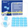 Ear Plugs for Sleeping, 20 Moldable Noise Cancelling Silicone Earplugs for Swimming, Snoring, Sleep and Studying, Blue view 1