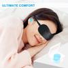 Ear Plugs for Sleeping, 20 Moldable Noise Cancelling Silicone Earplugs for Swimming, Snoring, Sleep and Studying, Blue view 2