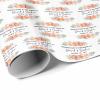 InterestPrint Personalized Wedding Wrapping Paper Roll, Custom Vintage Leaves Floral Wrap Paper with Name Customized Gift Wrapping Paper for Boyfriend Girlfriend 58x23 5 Rolls view 3