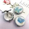 3 Cell Metal Pill Boxes Stainless Steel Round Pill Boxes Medicine Organizer Container Medicine Case Splitters Pill Pill Bottle (Color : No Image) view 3