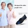 bumuam Lightweight Walking Sneakers,Women's Diabetic Sandals, Adjustable Width Arthritis&Edema Shoes for Elderly Arthritis Edema Swollen Feet Men 8/Women 9 view 2