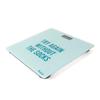 Fisura - Digital Bathroom Scale Try Again. Glass Bathroom Scales. Electronic Bathroom Scales up to 180 kg and 50 g Accuracy, Step-On Technology. 11,81 X 11,81 inches view 1