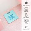 Fisura - Digital Bathroom Scale Try Again. Glass Bathroom Scales. Electronic Bathroom Scales up to 180 kg and 50 g Accuracy, Step-On Technology. 11,81 X 11,81 inches view 2