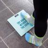 Fisura - Digital Bathroom Scale Try Again. Glass Bathroom Scales. Electronic Bathroom Scales up to 180 kg and 50 g Accuracy, Step-On Technology. 11,81 X 11,81 inches view 4