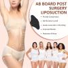 TrelaCo 6 Pcs Lipo Foam Board Set BBL Lumbar Molder AB Board Compression Abdominal Board Back Tummy Tuck Board Lumbar Supports (Black,White) view 3