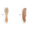gorm Natural Wood Comb and Brush Set, Blank Brush and Comb, engravable Brush and Comb, Personalized Brush and Comb Set, Baby Brush and Comb Set (FS,1PCS) view 4
