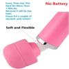 Gajoin Powerful Handheld Electric Back Body Massage Vibrating for Woman Sports Recovery Muscle Aches Pain Shoulder Neck Leg Hand Foot Tool Pink Big Massager view 3