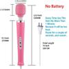 Gajoin Powerful Handheld Electric Back Body Massage Vibrating for Woman Sports Recovery Muscle Aches Pain Shoulder Neck Leg Hand Foot Tool Pink Big Massager view 4