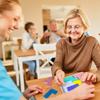 Gifts for People with Dementia - Wooden Puzzle Activities for Seniors Pattern Blocks Products for Elderly with Dementia Products for Alzheimers Patients Easy Memory view 4