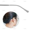 AUEAR, 10 Pairs Glasses End Tips Anti-Slip Silicone Ear Sock Pieces Tube Sleeve Eyeglass Replacement Temple view 3