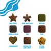 Tea Drops Gift Set | Organic Dissolvable Loose Leaf Tea | Microplastic-Free | Chai Spice Chocolate Earl Grey Citrus Ginger Rose Matcha Peppermint Ube Vanilla Bean Thai | 9 Sampler Assortment - 1 Per Flavor view 2
