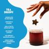 Tea Drops Gift Set | Organic Dissolvable Loose Leaf Tea | Microplastic-Free | Chai Spice Chocolate Earl Grey Citrus Ginger Rose Matcha Peppermint Ube Vanilla Bean Thai | 9 Sampler Assortment - 1 Per Flavor view 4