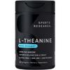 Sports Research L-Theanine 200mg with Organic Coconut Oil | Suntheanine Supplement for Focus, Relaxation & Alertness | Double Strength, Non-GMO & Gluten Free view 1
