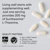 Sports Research L-Theanine 200mg with Organic Coconut Oil | Suntheanine Supplement for Focus, Relaxation & Alertness | Double Strength, Non-GMO & Gluten Free view 4