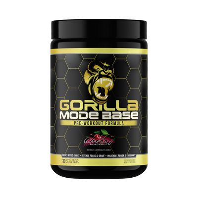 Gorilla Mode Base Pre-Workout (Cherry Blackout)