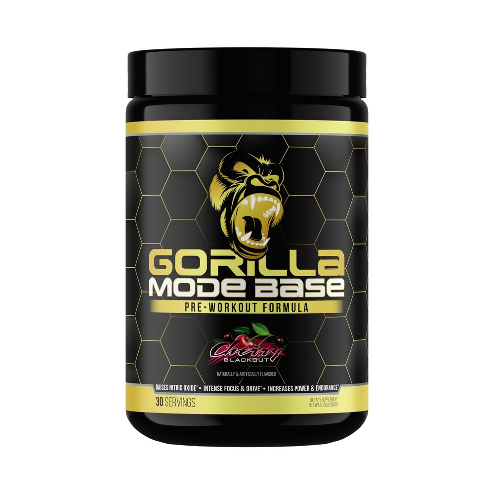 Gorilla Mode Base Pre-Workout (Cherry Blackout)