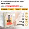 OldSoul Professional Crepe Mix | Original Dough Mix | Classic Flavour | 30 Lbs | 216 Crepes (30 Lbs, Gluten Free & Vegan) view 4