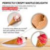 OLDSOUL Professional Cone Waffle Mix | GLUTEN FREE & VEGAN | Vanilla Flavour | Batter Mix | 30 Lbs | 672 Waffles (30 Lbs, Gluten Free & Vegan) view 3