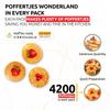 OldSoul Poffertjes Batter Mix | GLUTEN FREE & VEGAN | Vanilla Flavor | Dough Mix | 30 Lbs | 4200 Mini Dutch Pancakes (30 Lbs, Gluten Free & Vegan) view 2