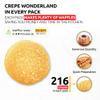 OldSoul Professional Crepe Mix | Vanilla Flavour | Dough Mix | 30 Lbs | 216 Crepes (30 Lbs, Gluten Free) view 2