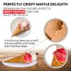OLDSOUL Professional Cone Waffle Mix | GLUTEN FREE | Vanilla Flavour | Batter Mix | 30 Lbs | 672 Cone Waffles (30 Lbs, Gluten Free) view 3
