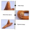 Healeved 5pcs Traditional Wooden Gua Massage Acupuncture Point Sandalwood Face Neck for and Travel Promotes Circulation Relieves view 3
