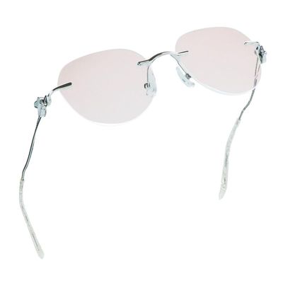 LifeArt Blue Light Blocking Glasses, Computer Reading Glasses, Anti Blue Rays, Reduce Eyestrain, Stylish for Men and Women(Clear,+3.50 Magnification)