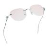 LifeArt Blue Light Blocking Glasses, Computer Reading Glasses, Anti Blue Rays, Reduce Eyestrain, Stylish for Men and Women(Clear,+3.50 Magnification) view 1