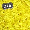 ZEBMOON 2 LB Yellow Crinkle Cut Paper Shred Filler Great for Gift Wrapping, Basket Filling, Birthday, Wedding, Halloween, Thanksgiving, Christmas Day, New Year Party Decorations Filling Supplies view 1