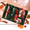 ZEBMOON 2 LB Dark Green Crinkle Cut Paper Shred Filler Great for Gift Wrapping, Basket Filling, Birthday, Wedding, Halloween, Thanksgiving, Christmas Day, New Year Party Decorations Filling Supplies view 3