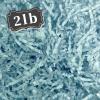 ZEBMOON 2 LB Light Blue Crinkle Cut Paper Shred Filler Great for Gift Wrapping, Basket Filling, Birthday, Wedding, Halloween, Thanksgiving, Christmas Day, New Year Party Decorations Filling Supplies view 1